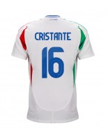 Italia Bryan Cristante #16 Vieraspaita EM-Kisat 2024 Lyhythihainen